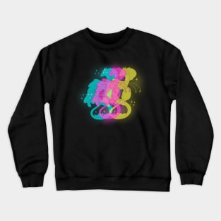 Livs Neon Dragon Crewneck Sweatshirt